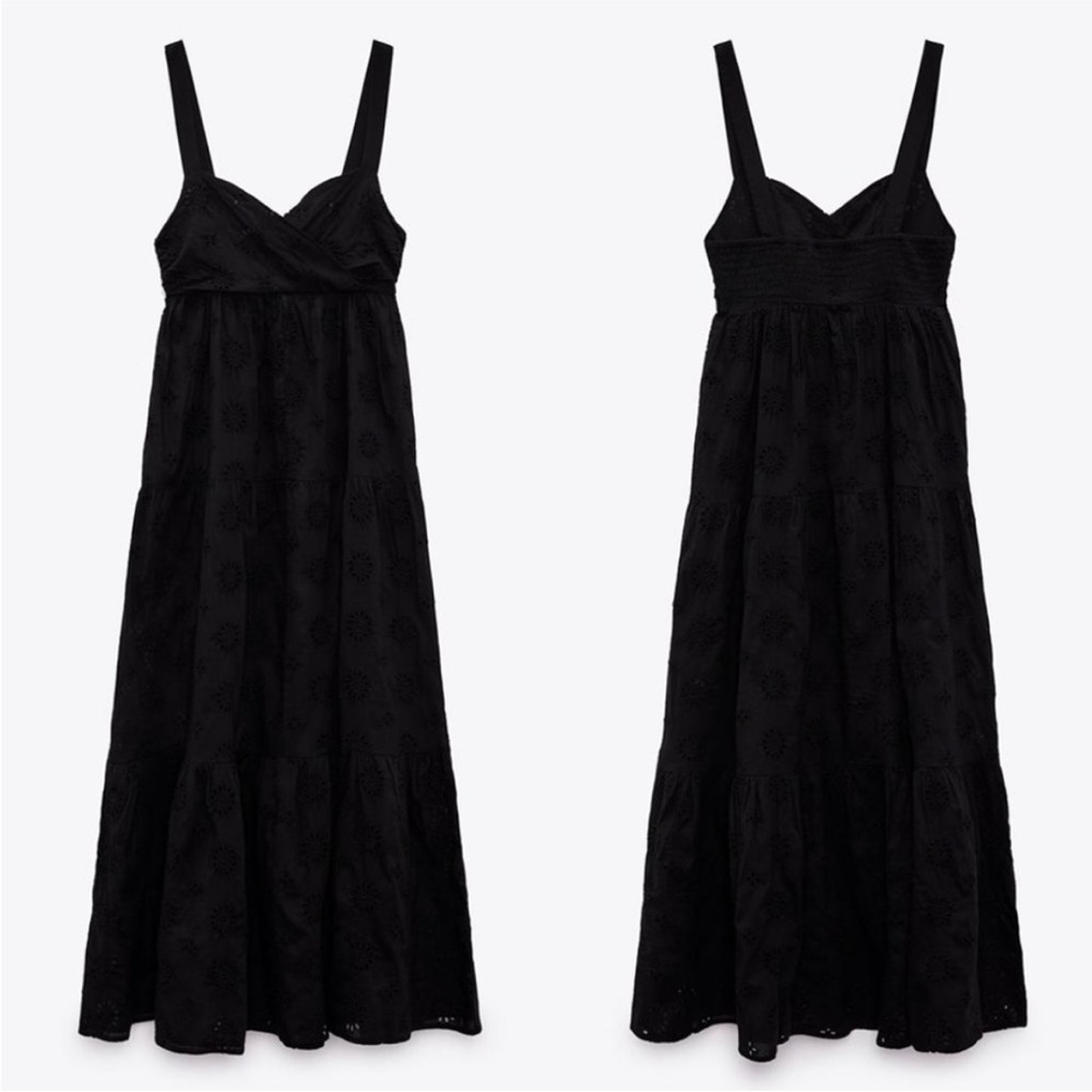 Zara Black Maxi Dress - Picture 3 of 3